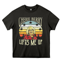 Asphalt cherie berry lifts me up Heavy Core Tee - Craftify