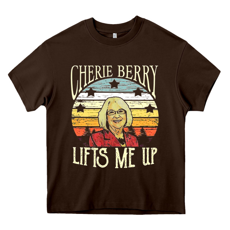 Cherie Berry Lifts Me Up Heavy Core Tee by Craftify | Teevron