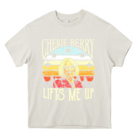 Cream cherie berry lifts me up Heavy Core Tee - Craftify