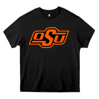 Black Oklahoma St University Heavy Core Tee - Craftify