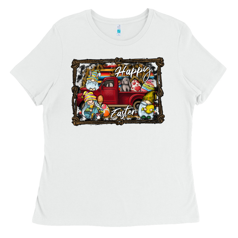 Happy Easter Ladies Tee by CowhideDigitalArt | Teevron
