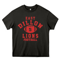Asphalt Friday Night Lights East Dillon Lions Football Jersey Heavy Core Tee - Craftify