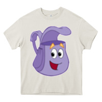 Cream dora the backpack   1 Heavy Core Tee - Craftify