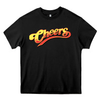 Black Cheers Tv Show Heavy Core Tee - Craftify