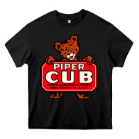 Black #piper aircraft corp Heavy Core Tee - Craftify
