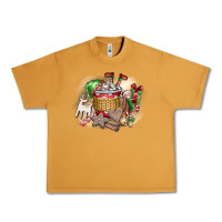 Peanut Butter Christmas Elf Urban Heavy Tee - CowhideDigitalArt