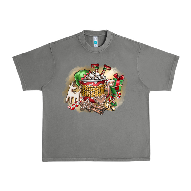 Christmas Elf Urban Heavy Tee by CowhideDigitalArt | Teevron