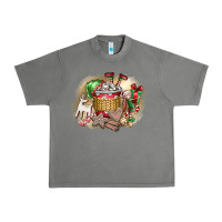 Tornado Christmas Elf Urban Heavy Tee - CowhideDigitalArt