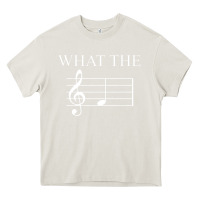 Cream what the f note key music humor gift Heavy Core Tee - Craftify