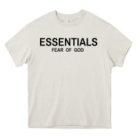Cream Fear Of God Essentials Heavy Core Tee - Craftify