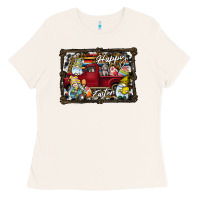 Bone Happy Easter Ladies Tee - CowhideDigitalArt