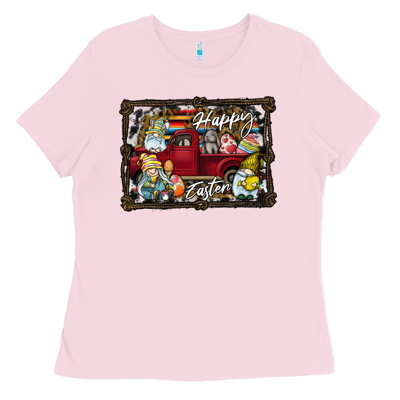 Happy Easter Ladies Tee by CowhideDigitalArt | Teevron
