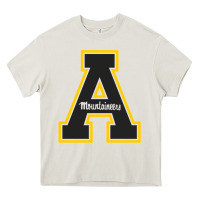 Cream appalachia state mountaineers Heavy Core Tee - Craftify