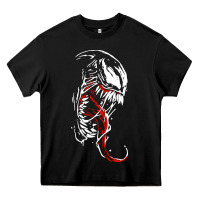 Black venom the movie Heavy Core Tee - Craftify