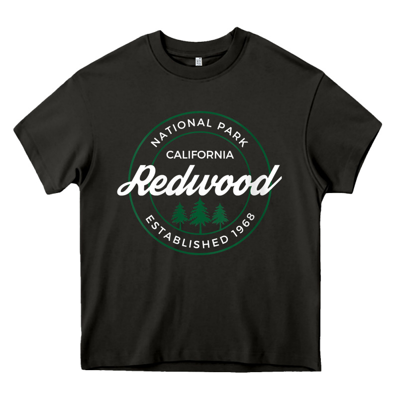Womens Redwood National Park California Gifts Souvenir Ca V Neck T Shi Heavy Core Tee by Craftify | Teevron