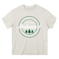 Cream womens redwood national park california gifts souvenir ca v neck t shi Heavy Core Tee - Craftify