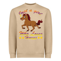 Mushroom Just a girl who loves horses Heavyweight Sweatshirt - Bettercallsaul