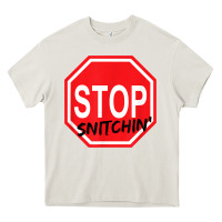 Cream stop snitching stop snitchin t shirt Heavy Core Tee - Craftify