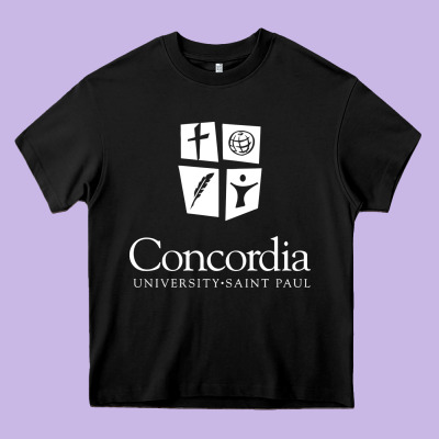 Concordia University, St. Paul, Apparel Heavy Core Tee Designed By Craftify