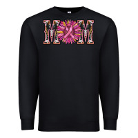 Black cancer sunflower mom Premium Sweatshirt - RanaPortraitStore