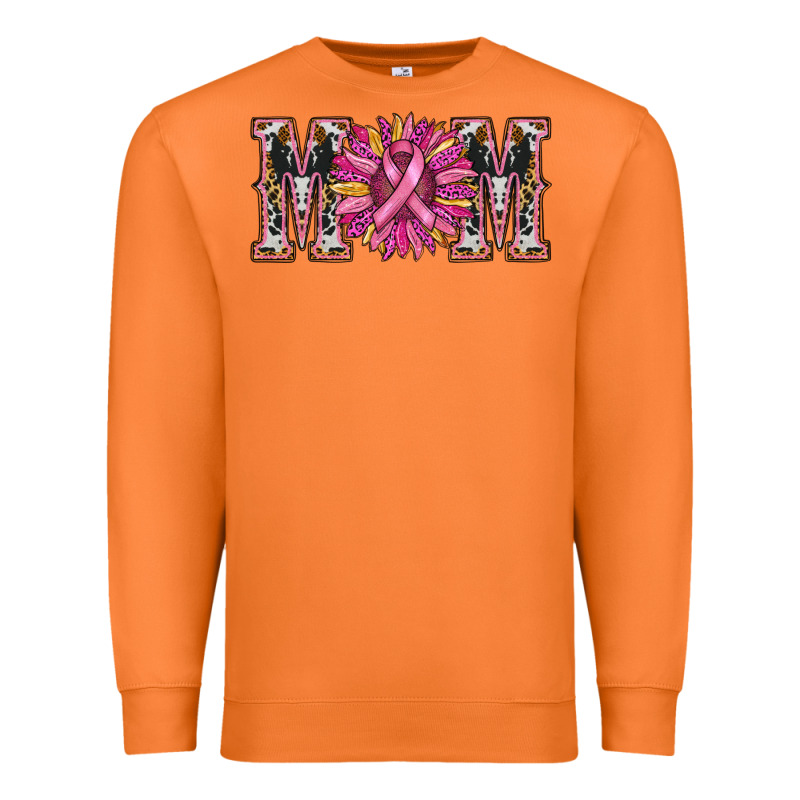 Cancer Sunflower Mom Premium Sweatshirt by RanaPortraitStore | Teevron