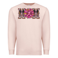 Pale Pink cancer sunflower mom Premium Sweatshirt - RanaPortraitStore