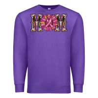 Purple cancer sunflower mom Premium Sweatshirt - RanaPortraitStore