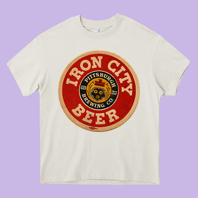 Beer Irons City Pittsburgh Beer Lover T Shirt Heavy Core Tee Designed By Craftify