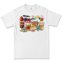 White Teacher Coffee Cups Premium Tee - FaDigitalArtStudio