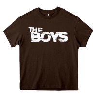 Chocolate Brown The boys tv show Heavy Core Tee - Craftify