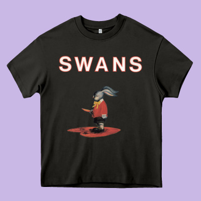 Swans Heavy Core Tee Designed By Craftify