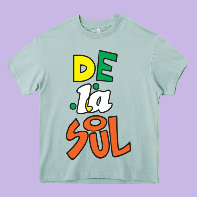 De La Soul Print Heavy Core Tee Designed By Craftify