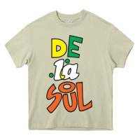 Mossy De La Soul Print Heavy Core Tee - Craftify