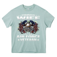 Arona proud wife of an air force veteran military vet spouse gifts premium m Heavy Core Tee - Craftify