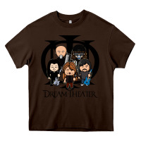 Chocolate Brown Dream Theater Heavy Core Tee - InspiraDesign