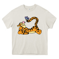 Cream tigger Heavy Core Tee - InspiraDesign