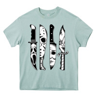 Arona knives horror movie friday halloween horror goth evil t shirt Heavy Core Tee - InspiraDesign