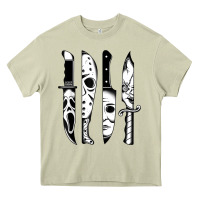Mossy knives horror movie friday halloween horror goth evil t shirt Heavy Core Tee - InspiraDesign
