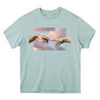 Arona creation of adam hands aesthetic t shirt Heavy Core Tee - InspiraDesign