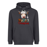 Smoke merry christmas hereford cow Heavyweight Hoodie - RanaPortraitStore