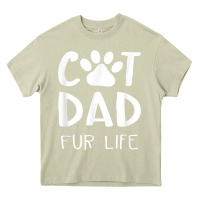 Mossy funny cat dad fathers day gift shirt fur life cat tee Heavy Core Tee - InspiraDesign