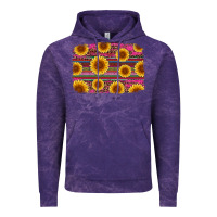 Cloud Purple cinco de mayo sunflower background Vintage Hoodie - Artiststas