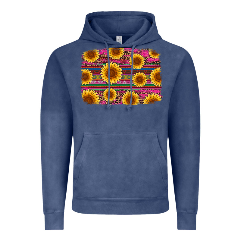 Cinco De Mayo Sunflower Background Vintage Hoodie by Artiststas | Teevron
