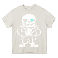 Cream undertale sans Heavy Core Tee - InspiraDesign