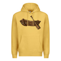 Antique Gold rowboat Premium Hoodie - BarkalooDesign