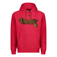 Cardinal rowboat Premium Hoodie - BarkalooDesign