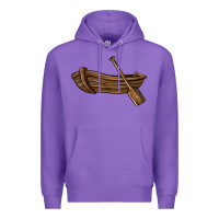 Purple rowboat Premium Hoodie - BarkalooDesign
