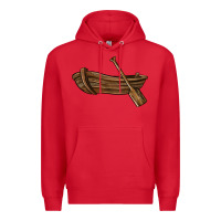Red rowboat Premium Hoodie - BarkalooDesign