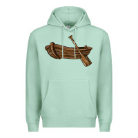 Seafoam rowboat Premium Hoodie - BarkalooDesign