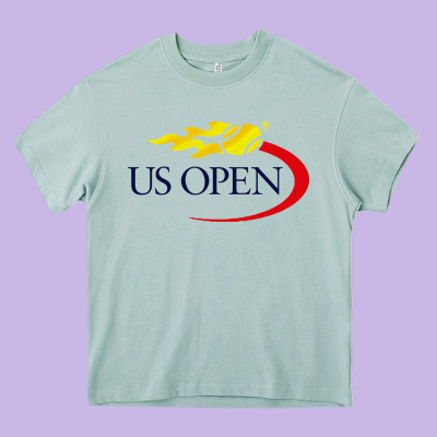 Us Open Tennis Heavy Core Tee Designed By Inspiradesign
